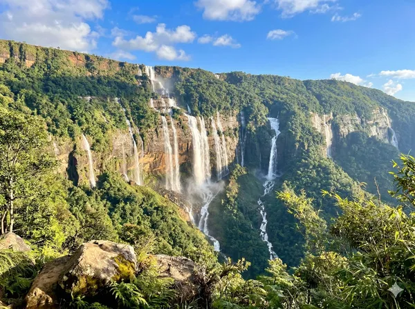 Tourist attraction near Shillong - Cherrapunji (Sohra)